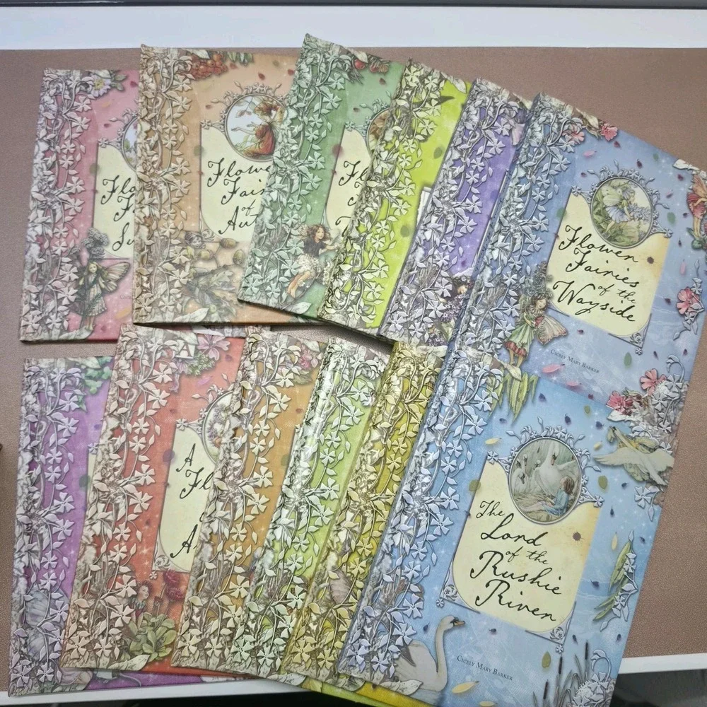 The Complete Flower Fairies Library Boxed Set 12 Hardcover Books 2007 - Rare HTF